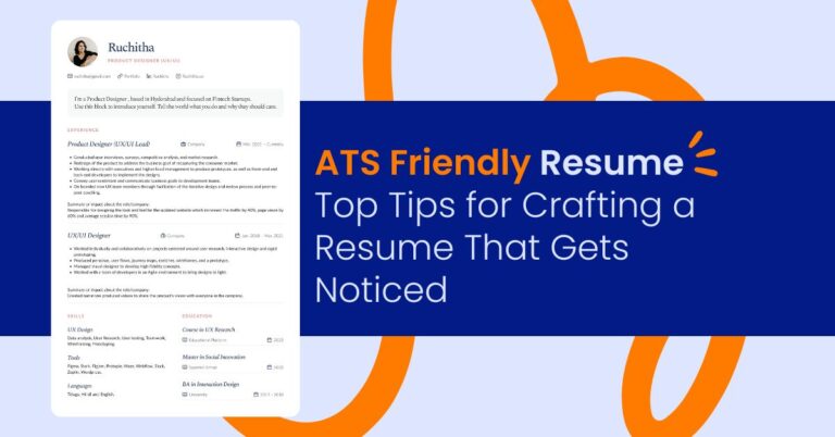 ATS Friendly Resume Top Tips