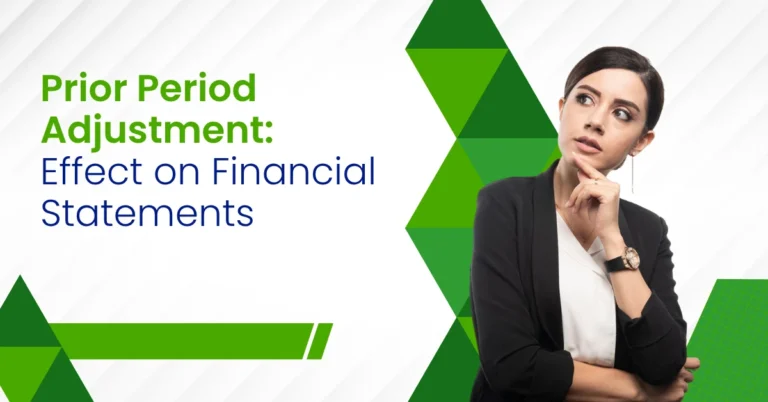 Prior Period Adjustment