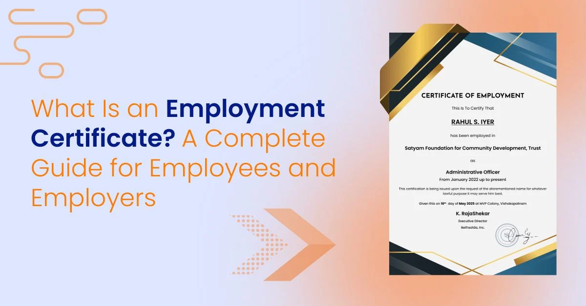 What Is an Employment Certificate Guide