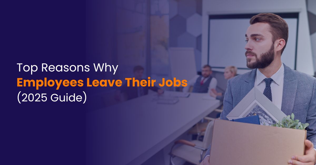 Why Employees Leave Their Jobs