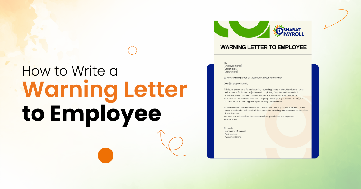 Warning Letter to Employee