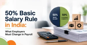 50% Basic Salary Rule in India